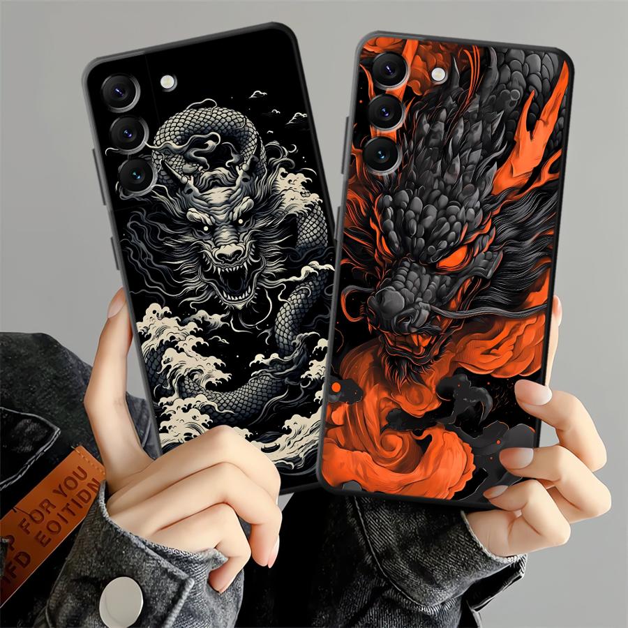 Phone Cases Art - Чехол для телефона Wave Dragon Art