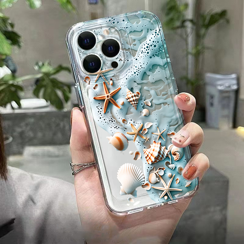Phone Cases Wholesale - 3D-чехол для телефона с морской звездой