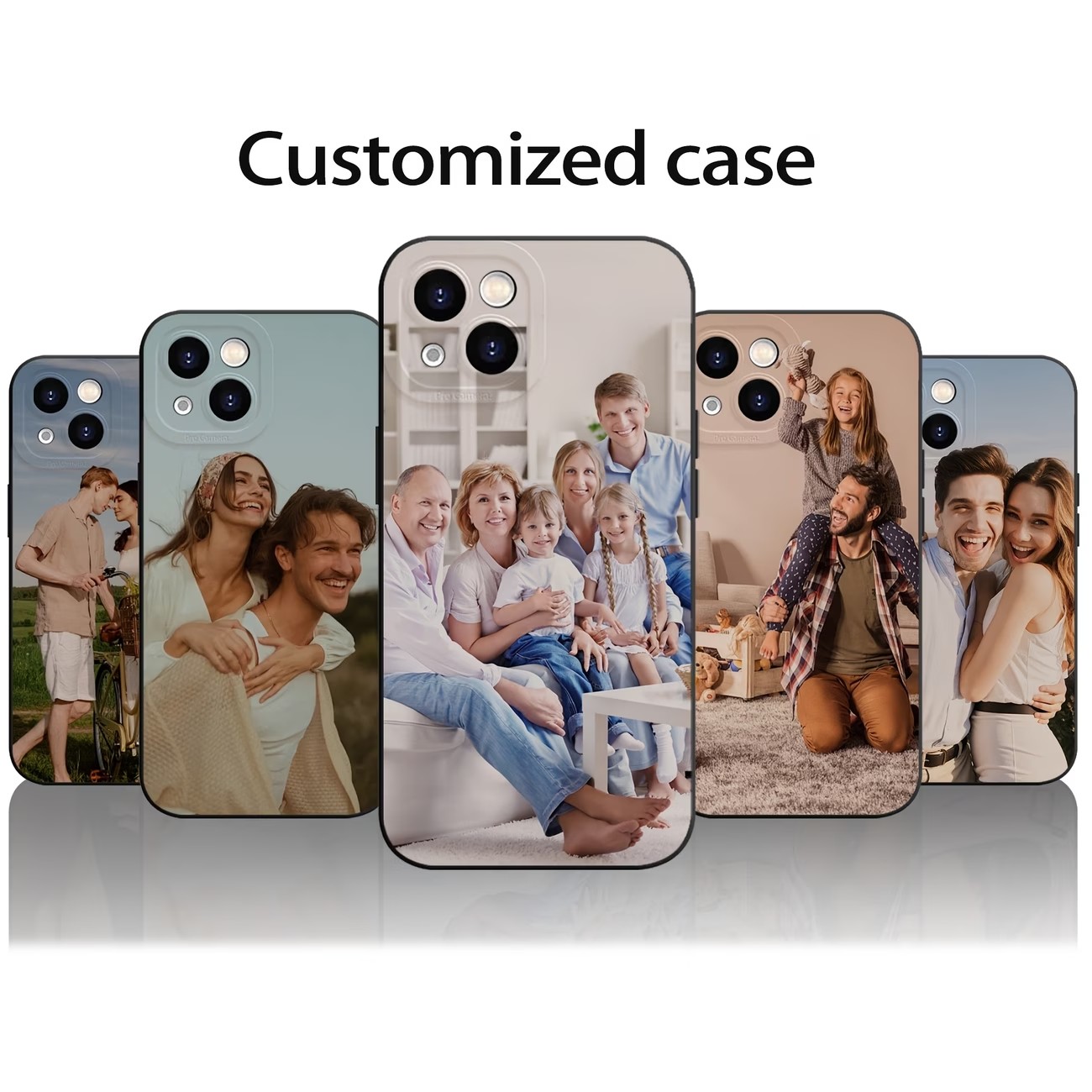Phone Cases Personalised - Мягкий силиконовый чехол DIY с индивидуальным
