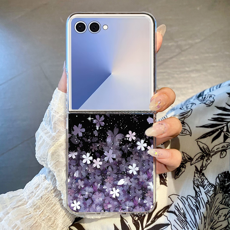 Phone Cases Z Flip 7 - Чехол с изображением цветов вишни для