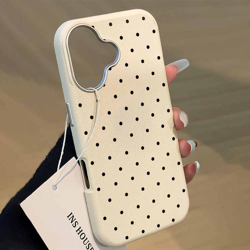 Phone Cases Polka Dot - Корейский милый чехол для телефона в