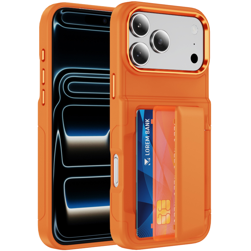 Phone Cases That Hold Cards - Новый однотонный матовый чехол-бумажник из поликарбоната