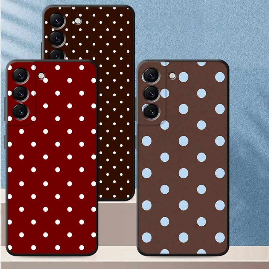 Phone Cases Polka Dot - Чехол с ретро-принтом в горошек для