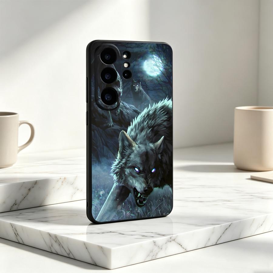 Phone Cases Under $20 - Чехол Wolf Pack Under Moon для