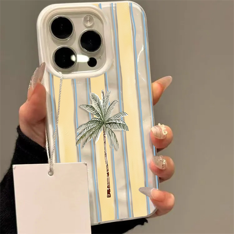 Phone Cases Cute Iphone 13 - Милый чехол для телефона с пальмами