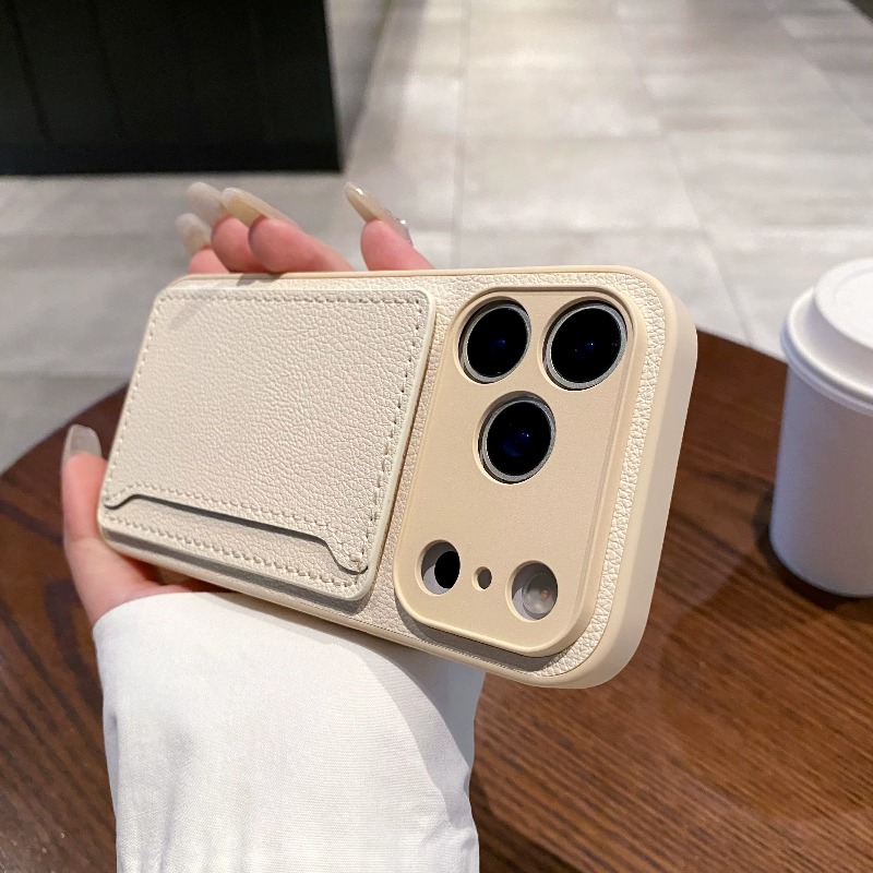 Phone Cases That Hold Cards - Чехол-кошелек из искусственной кожи с карманом