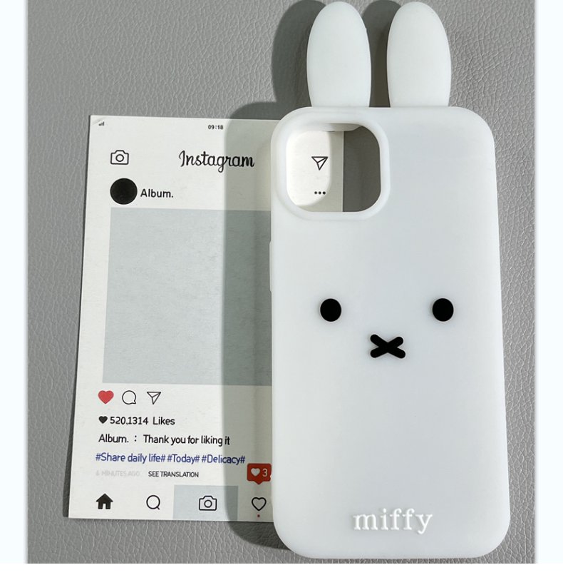 Phone Cases Cute Iphone 13 - 3D Стереоскопический милый мультяшный чехол с