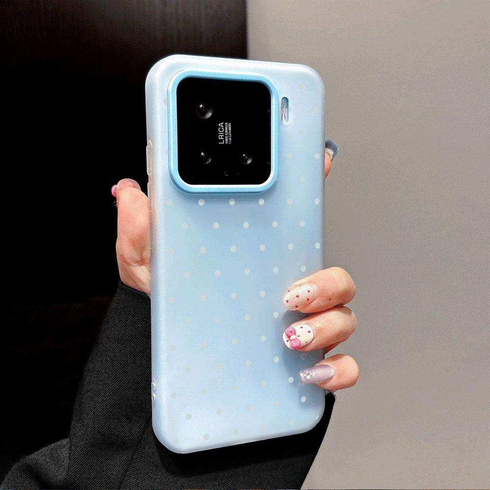 Очаровательный светло-голубой  – обзор и цена Phone Cases Polka Dot