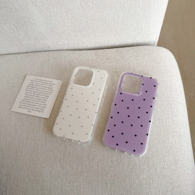Корейский чехол для телефона с – обзор и цена Phone Cases Polka Dot