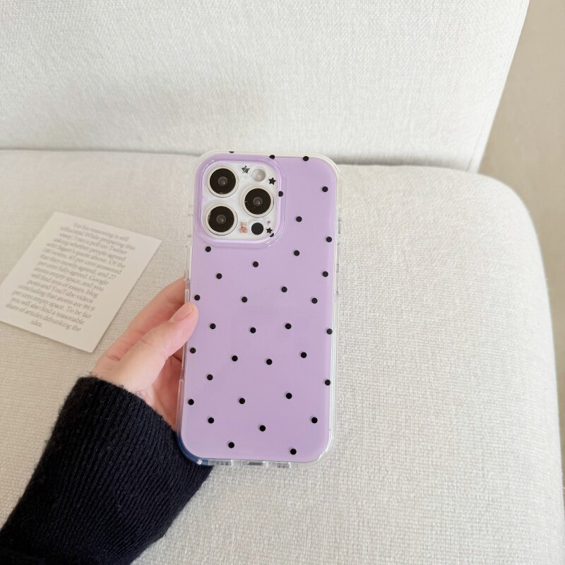Корейский чехол для телефона с – обзор и цена Phone Cases Polka Dot