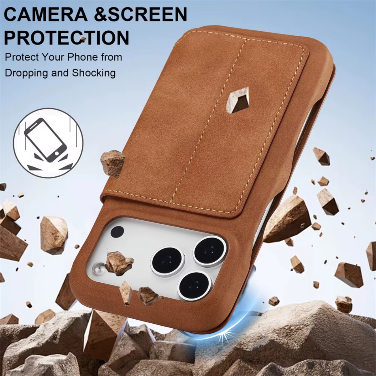 Кожаный магнитный откидной чех – обзор и цена Phone Cases That Hold Cards