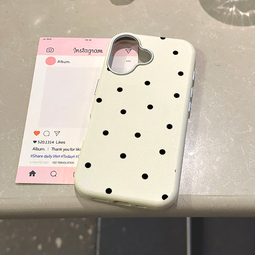 Минималистичный черный чехол д – обзор и цена Phone Cases Polka Dot