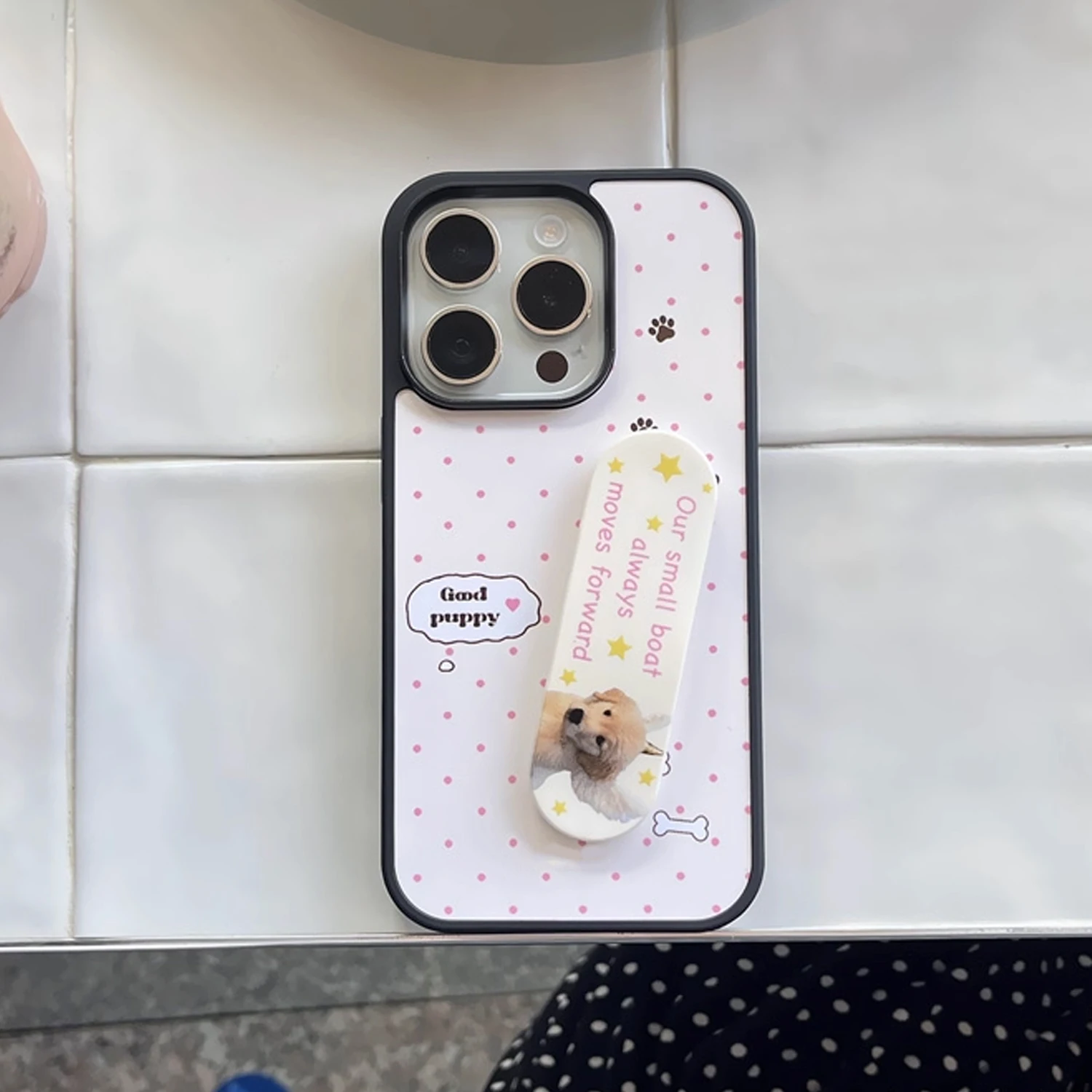 INS Pink Wave Point Good Puppy – обзор и цена Phone Cases Cute Iphone 13