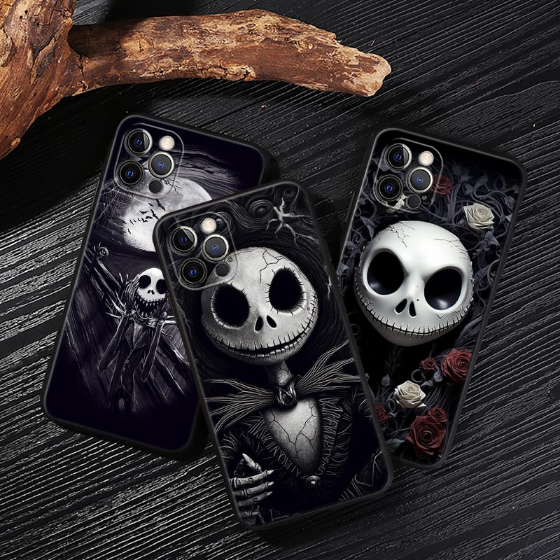 Чехол Jack Skellington Black A – обзор и цена Phone Cases Art