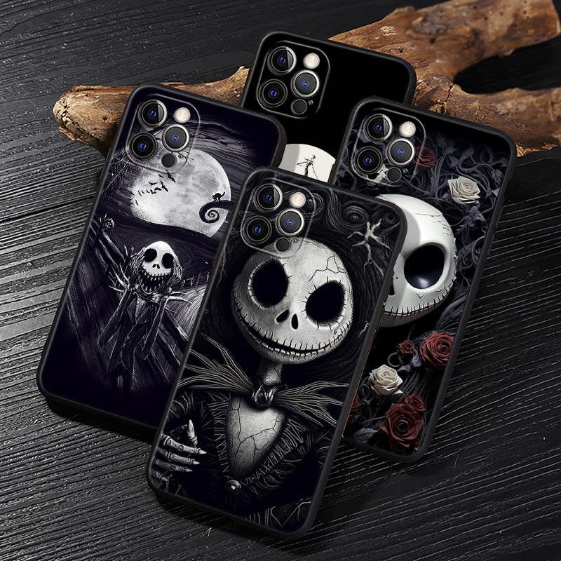 Чехол Jack Skellington Black A – обзор и цена Phone Cases Art
